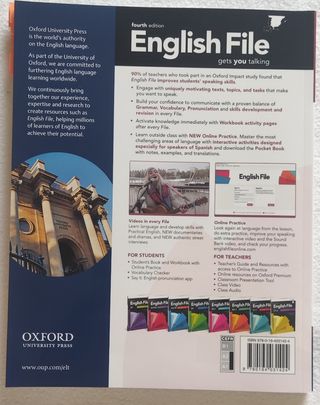 Libro English File Student's Book and Workbook