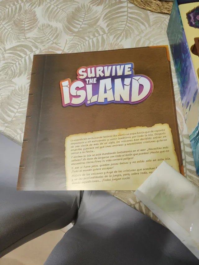 Juego de mesa Survive the Island