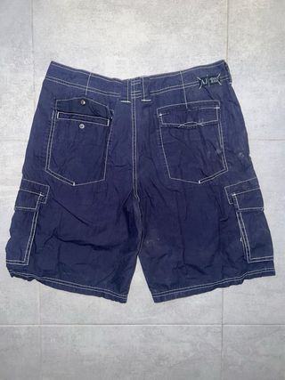 Bermuda Armani Jeans Cargo Azul