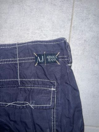 Bermuda Armani Jeans Cargo Azul