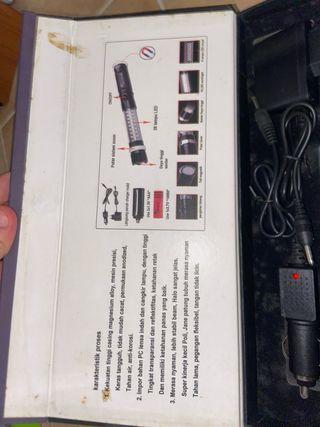 Torcia LED Alluminio Night Stick