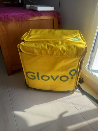 Bolsa de reparto Glovo amarilla