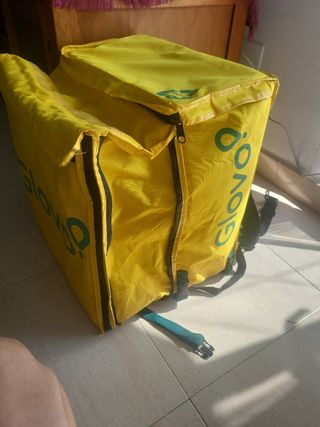 Bolsa de reparto Glovo amarilla