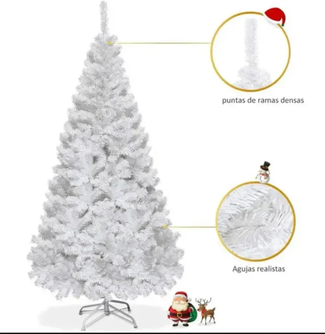 Albero di Natale Bianco 120 cm