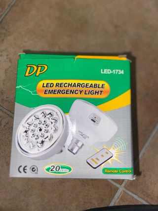 Luce emergenza LED ricaricabile DP
