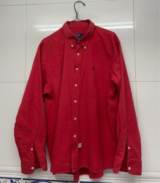 Camisa Polo Ralph Lauren Roja 