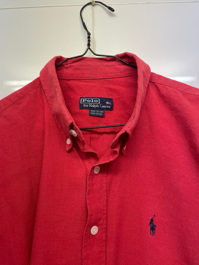 Camisa Polo Ralph Lauren Roja