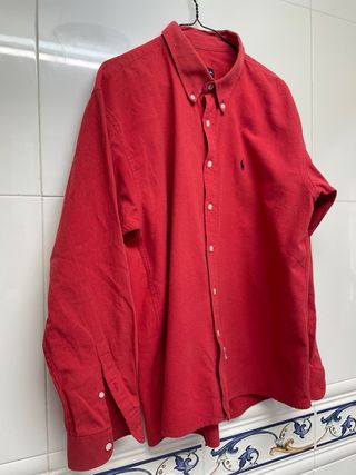 Camisa Polo Ralph Lauren Roja 