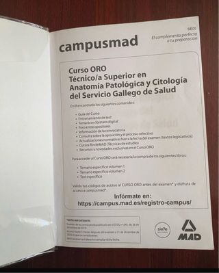 Libros oposición técnico de anatomía patológica