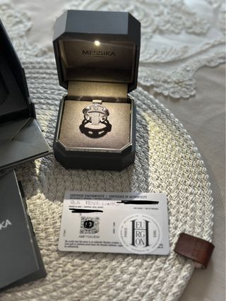 Anillo Messika Move Link Oro Blanco Diamantes