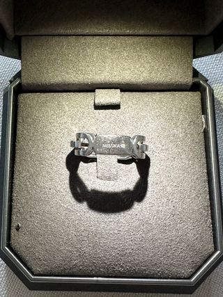 Anillo Messika Move Link Oro Blanco Diamantes