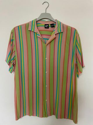 Camisa Stussy Rayas Talla M