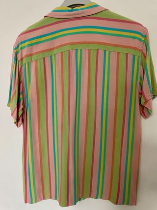 Camisa Stussy Rayas Talla M