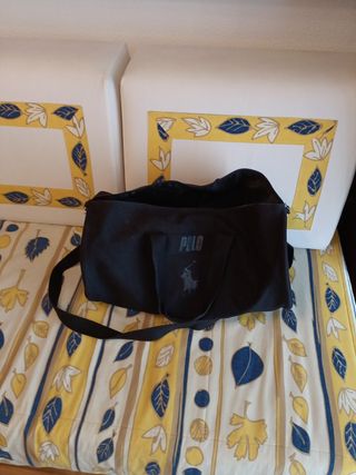 Bolsa de deporte Polo Ralph Lauren negra