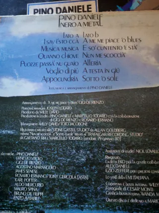 Vinile Pino Daniele - Nero a Metal