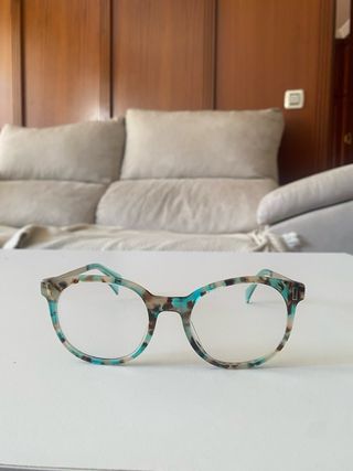 Gafas de pasta multicolor