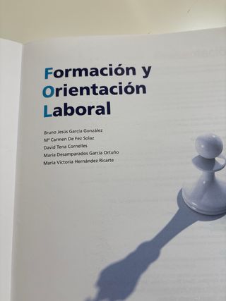 FORMACIÓN Y ORIENTACIÓN LABORAL