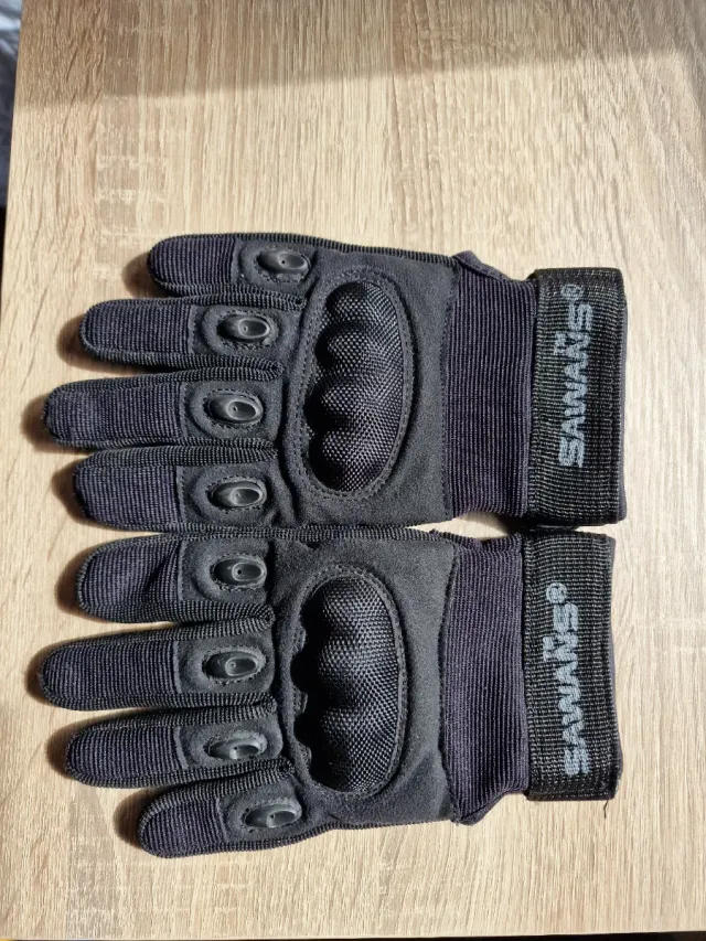 Guantes Moto SAWANS Negros Talla S