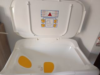 Bañera y cambiador bebé