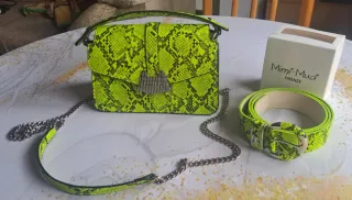 Conjunto bolso y cinturón Mimi-Mua