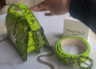 Conjunto bolso y cinturón Mimi-Mua