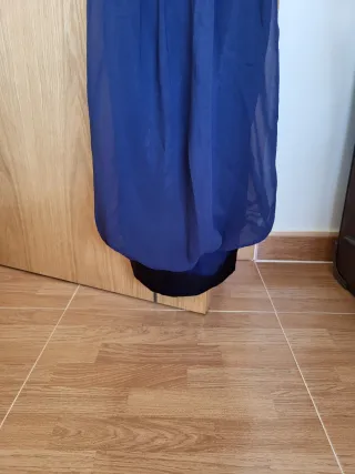 Vestido azul de fiesta