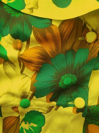 Vestido Kina Fernández floral verde
