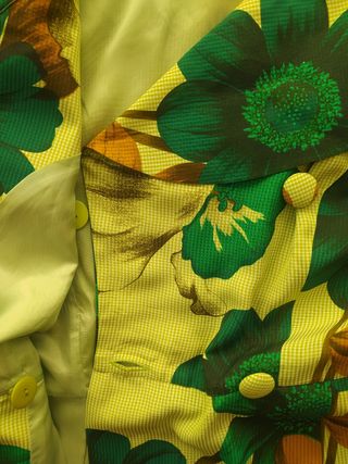Vestido Kina Fernández floral verde