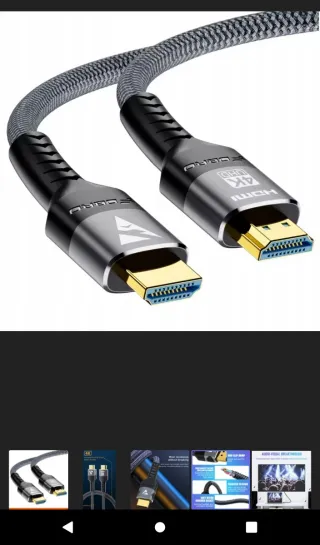 Cable HDMI 2.1 4K 120Hz.. 3 mts