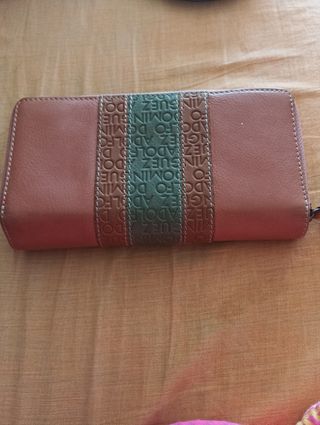 Cartera Adolfo Dominguez Marrón Multicolor