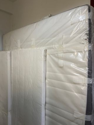 Estructura Cama King Size + Colchón 1,50cm x 2 met