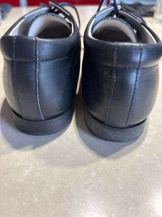 Zapatos Escolares Niña Talla 37 Azul. 