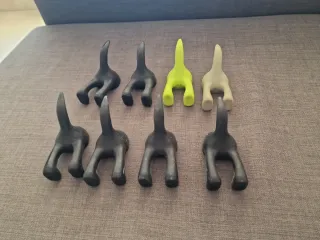 Colgadores ropa/accesorios (Set de 8)