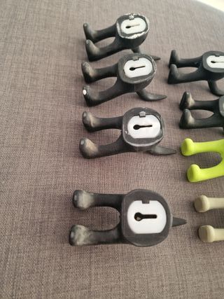 Colgadores ropa/accesorios (Set de 8)