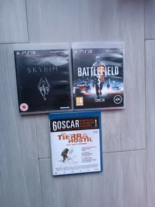 Oferta Juegos PS3: Skyrim, Battlefield 3, Blu-ray