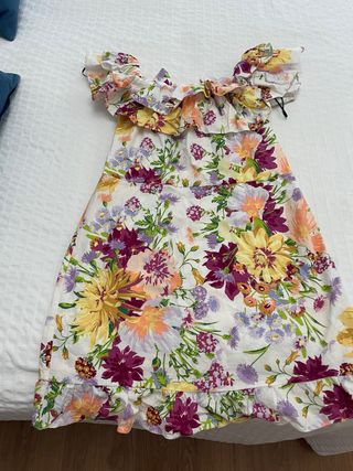 Vestido H&M floral talla 42