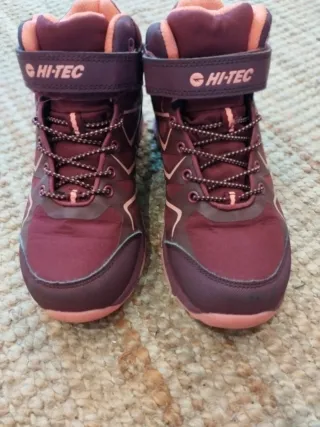 Botas Nieve Niña Hi-Tec Talla 35 burdeos