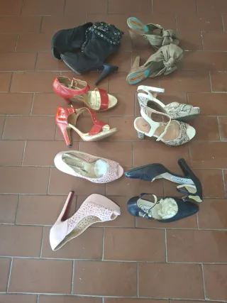 Zapatos de tacón alto