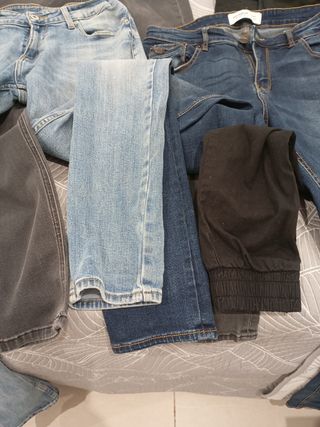 Lote 4 Pantalones Hombre+pantalón sudadera regalo 