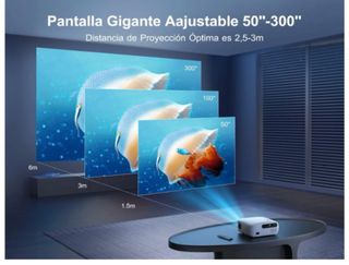 Proyector WIMIUS 4K WiFi Bluetooth HD