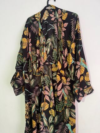 Kimono estampado floral Pull&Bear