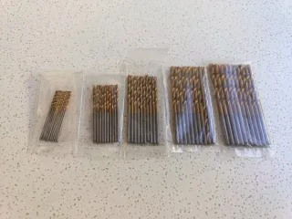 Lote 50 Brocas Cobalto Metal