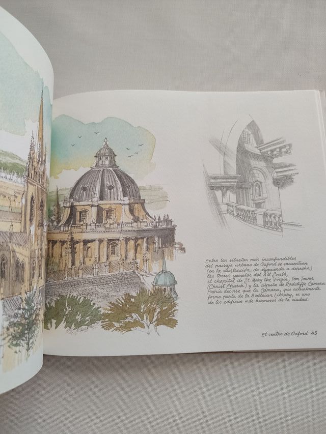 Oxford (Spanish Edition). Libro acuarelas