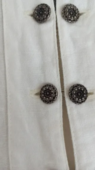 Camisa fallera blanca talla M