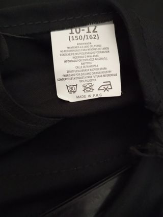 Disfraz Esqueleto Halloween 10-12 ( solo envio)