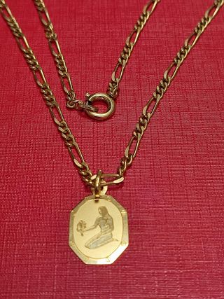 Cadena y Colgante Oro 18k
