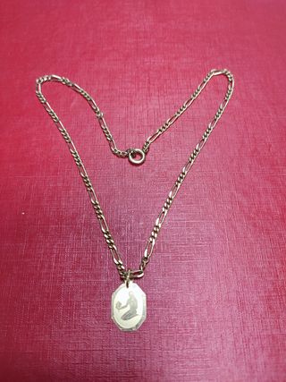 Cadena y Colgante Oro 18k
