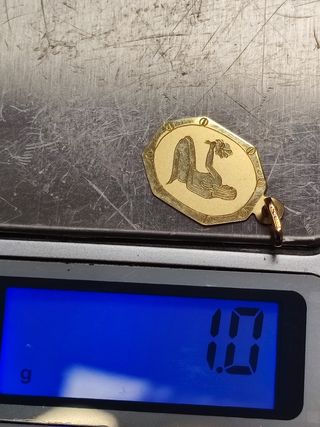 Cadena y Colgante Oro 18k