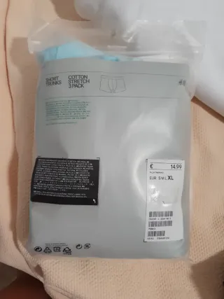 Sudadera Blanca y Boxer Verde Talla Única