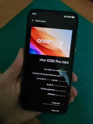 Vivo X200 Pro Mini 12+256GB